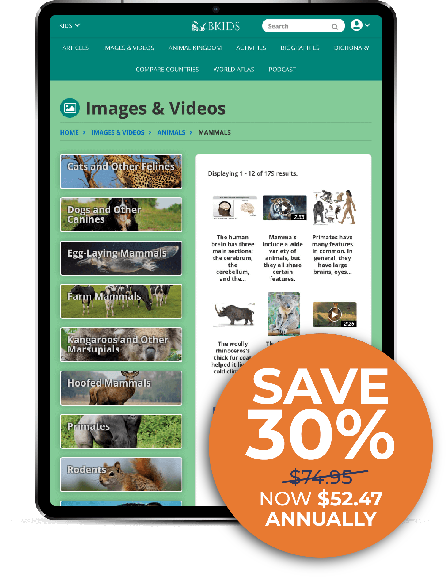 SAVE 30% ANNUALLY