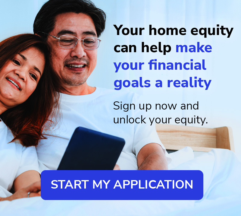 Your home equity can help make your financial goals a reality. Sign up now and unlock your equity.